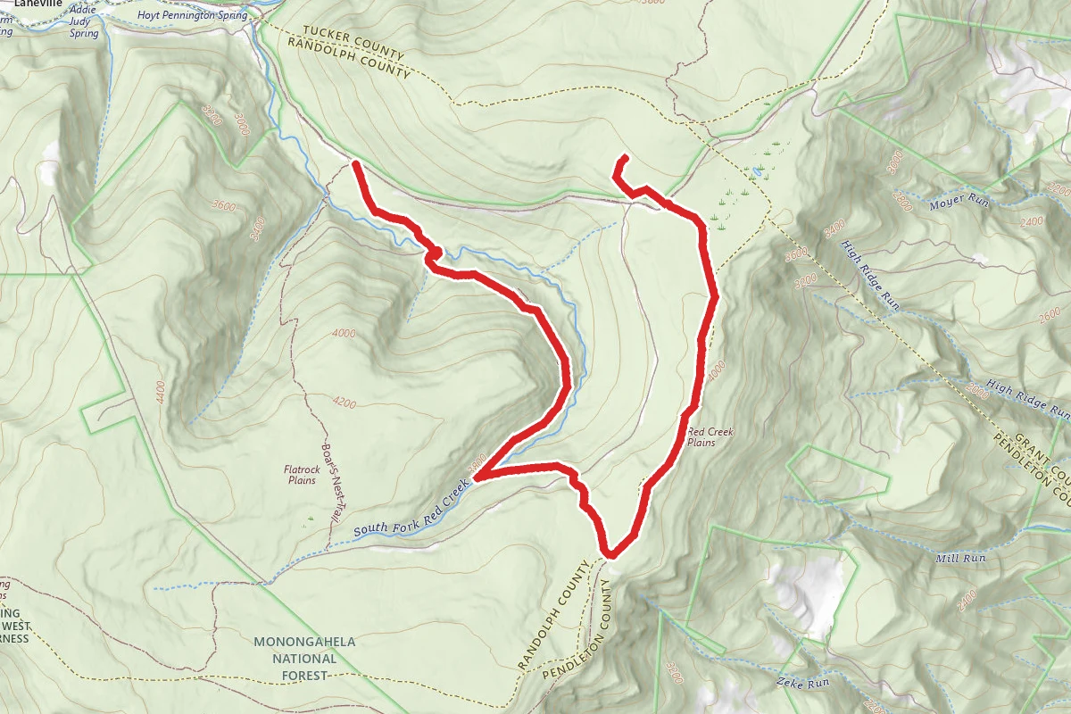 South Prong Trail
