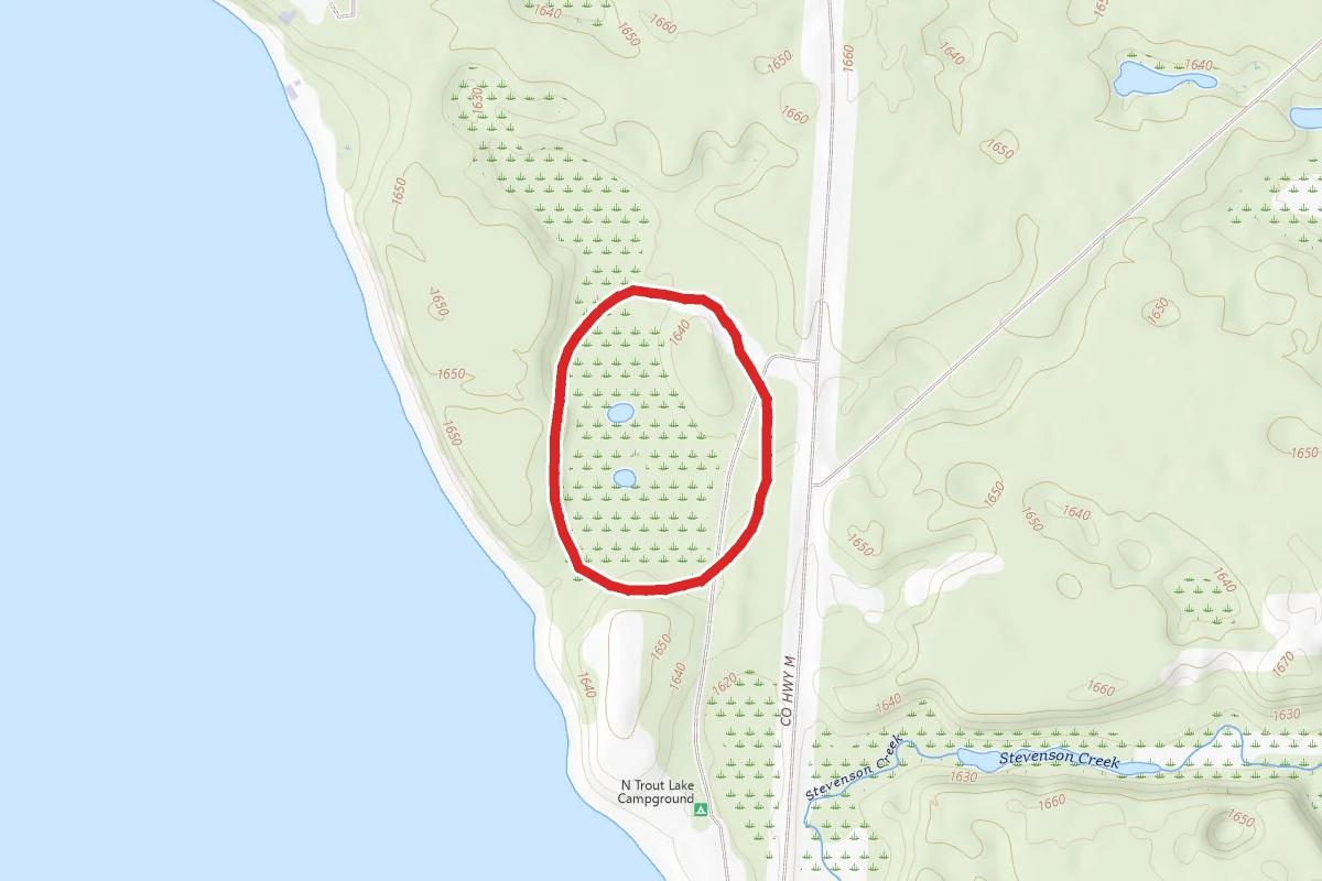 North Trout Lake Nature Trail