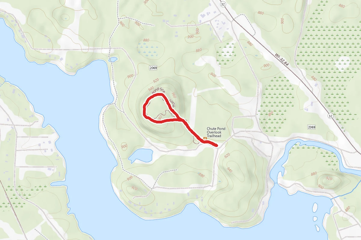 Chute Pond Overlook Loop