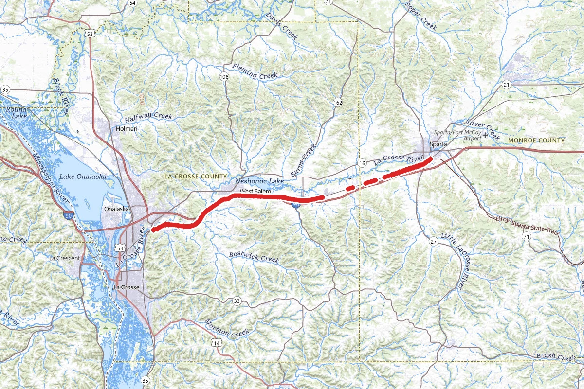 La Crosse River State Trail