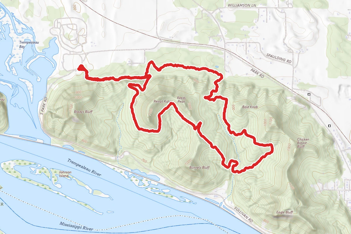 White Pine Run to Reed's Run Loop