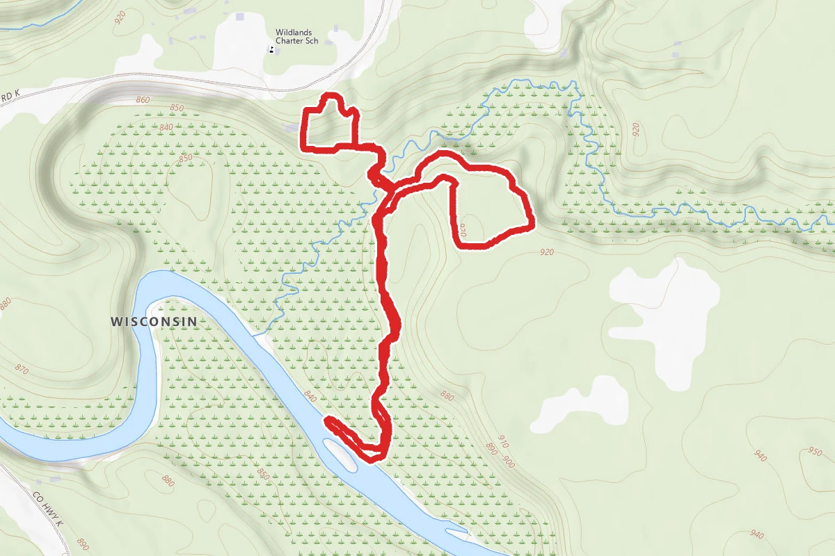 Beaver Creek Orange and Blue Trails