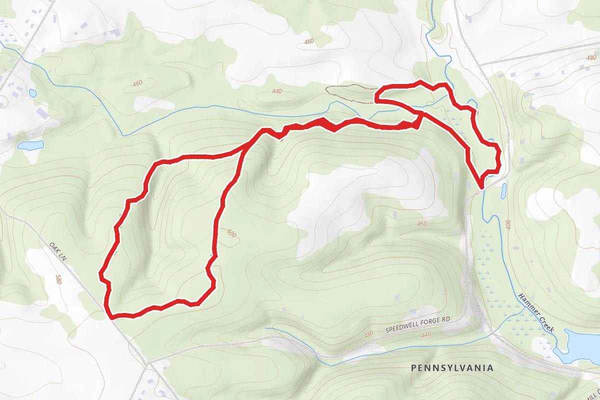 Speedwell Forge Hiking Trail