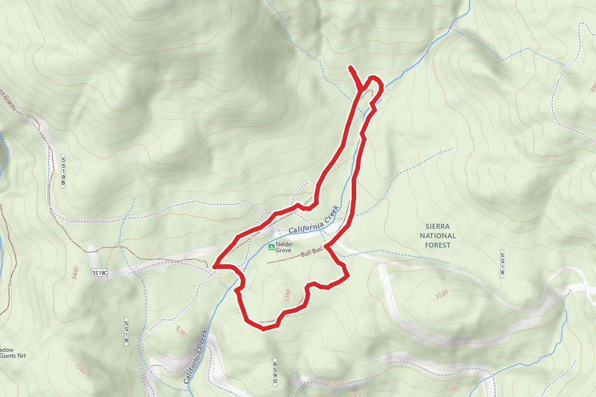 Chimney Trail and Bull Buck Loop