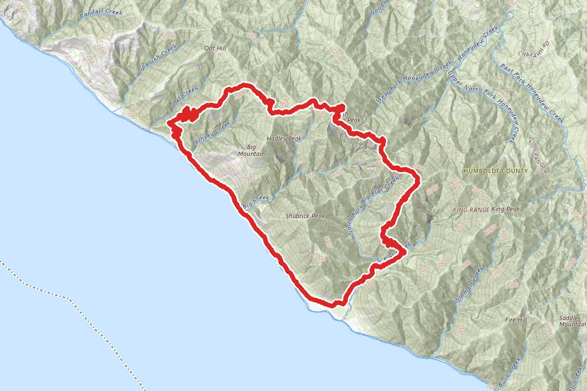 Kinsey Creek to Rattlesnake Ridge and Kings Crest Trail
