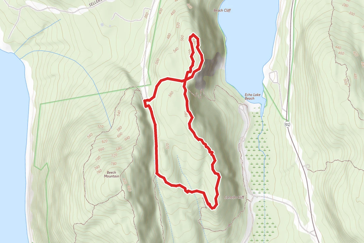 Valley Trail and Canada Cliff Loop