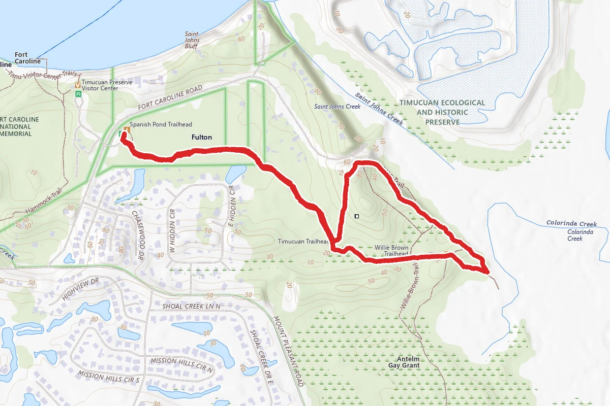 Spanish Pond Loop Trail