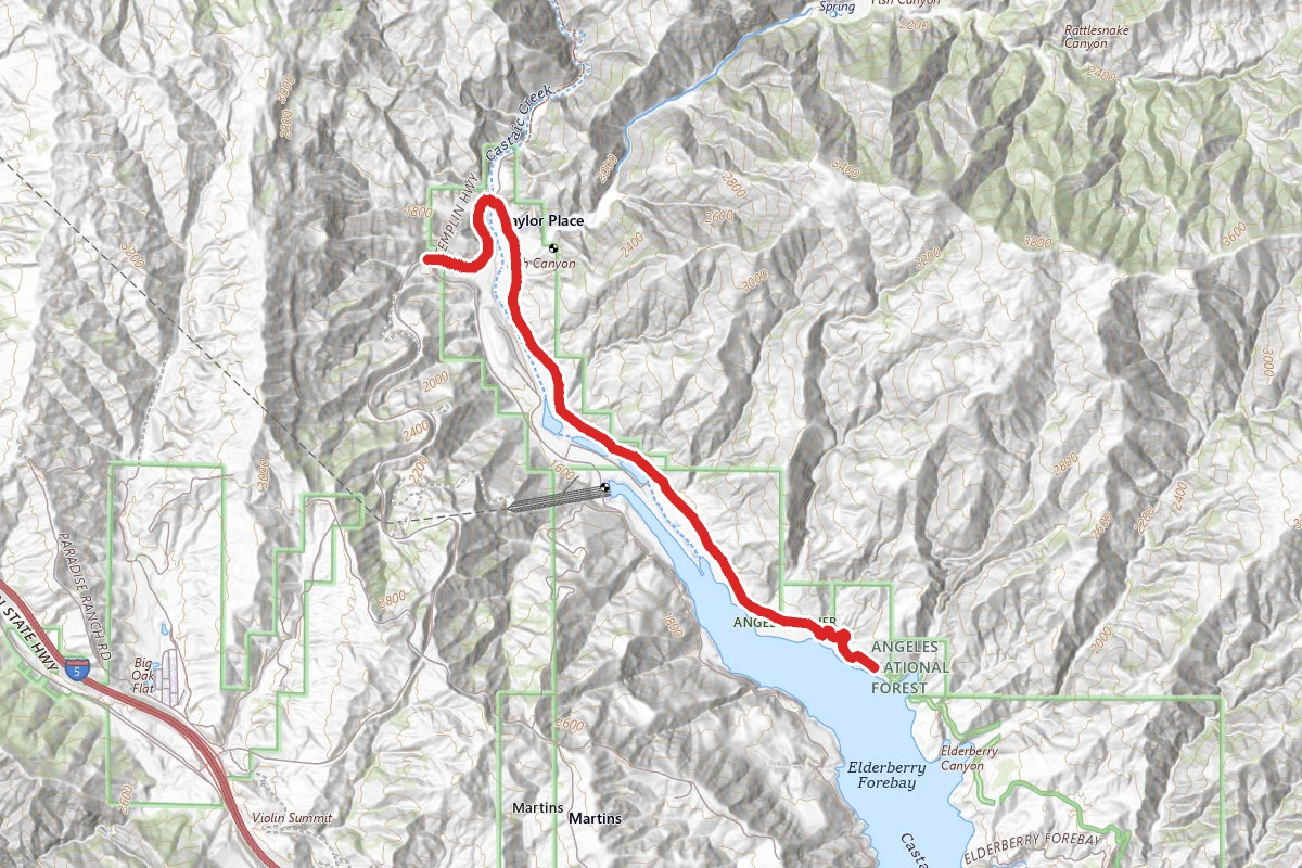 Castaic Canyon Road