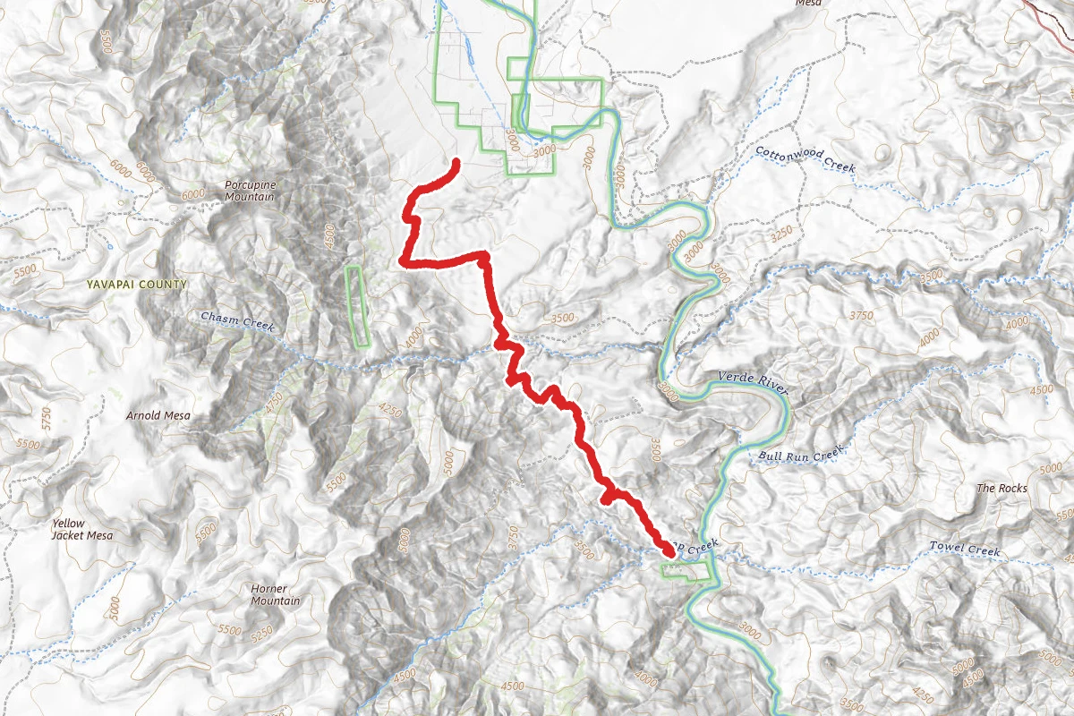 Salt Mine Road OHV Trail