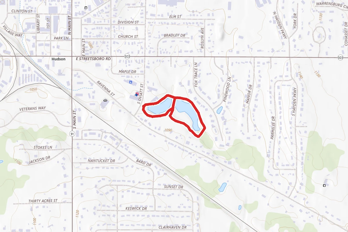 Barlow Community Center Pond Walk