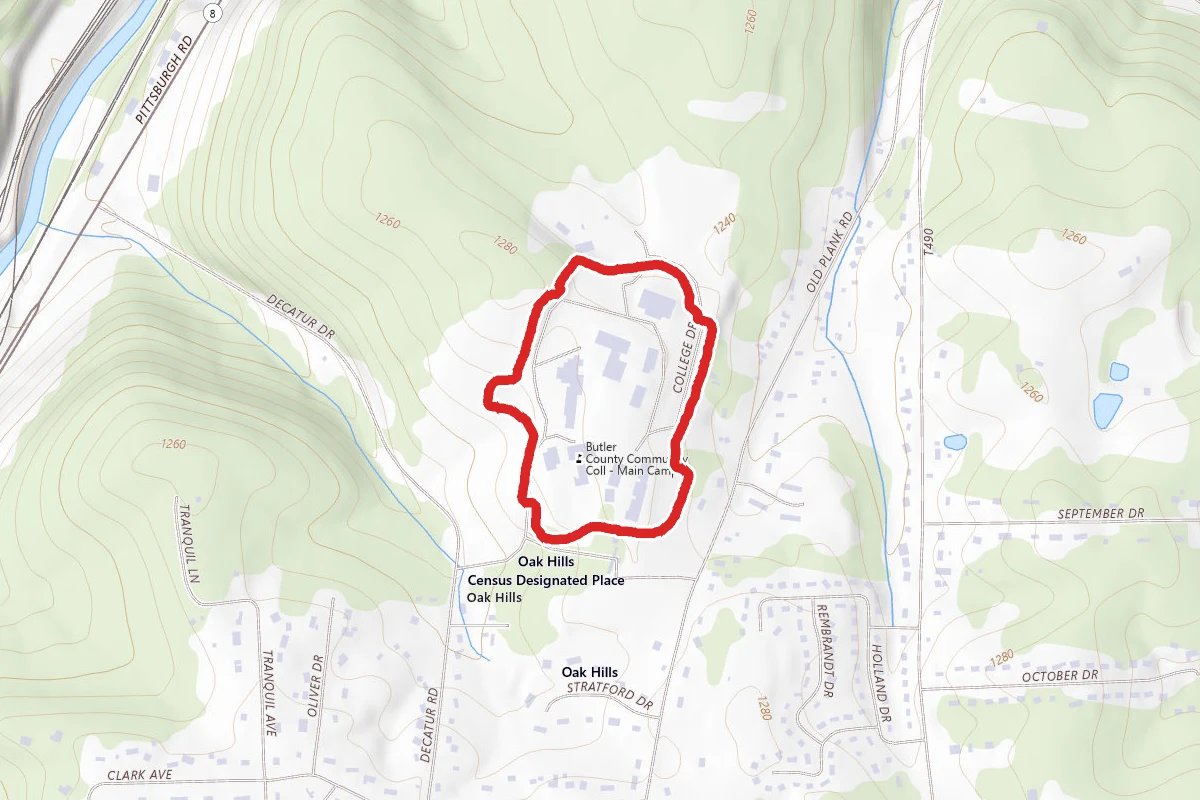E. Bertrum & Esther J. Shaffer Walking Trail