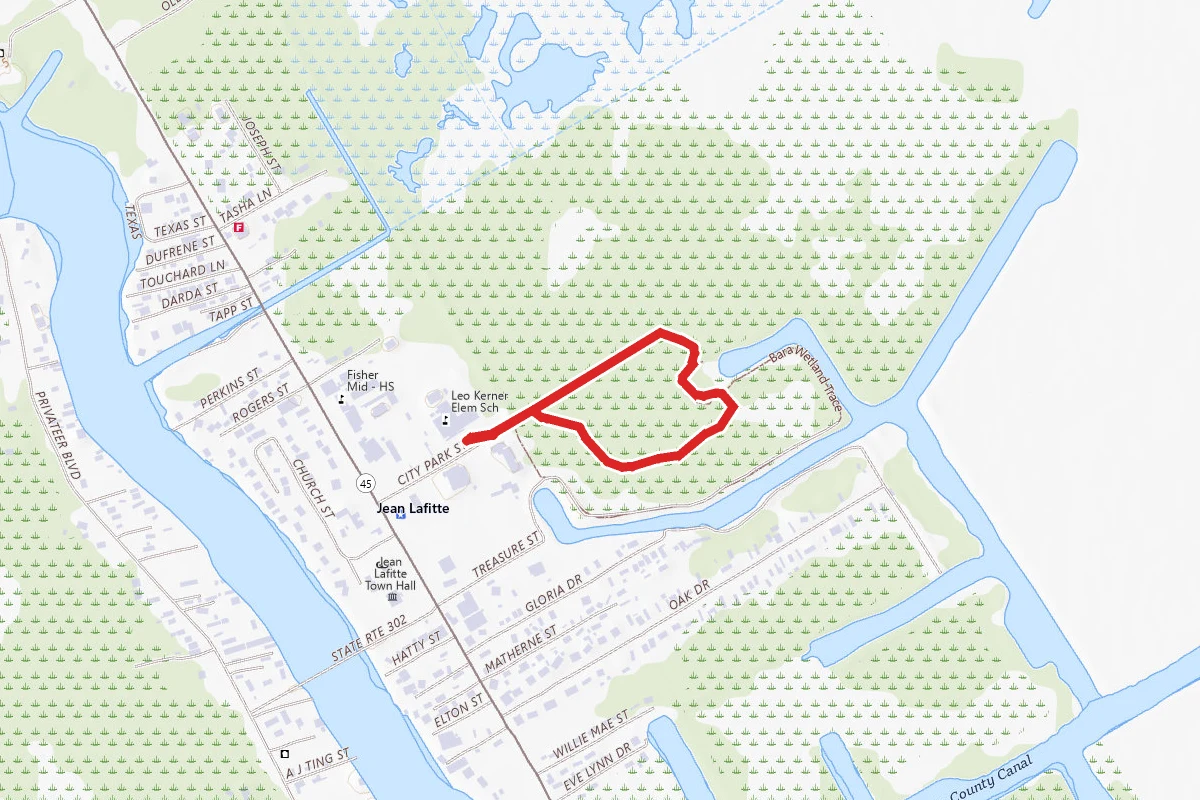Lafitte Barataria Wetland Trace