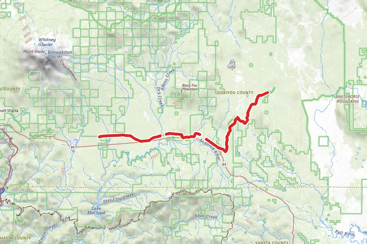 Great Shasta Rail Trail
