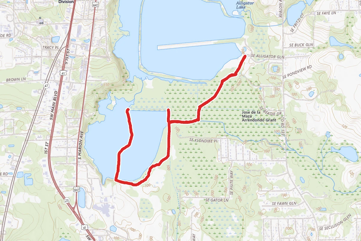 Egret Loop via Possum Trot Trail