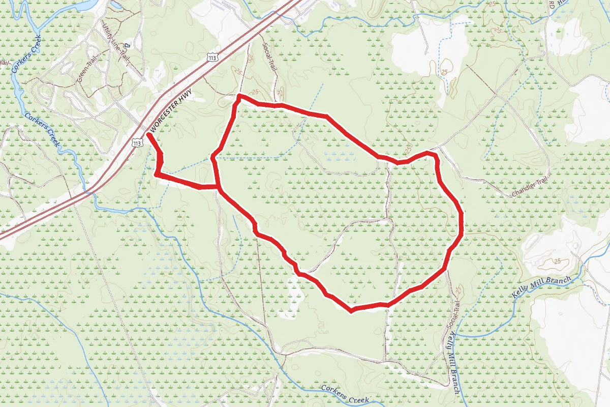 Chandler Tract Green Trail