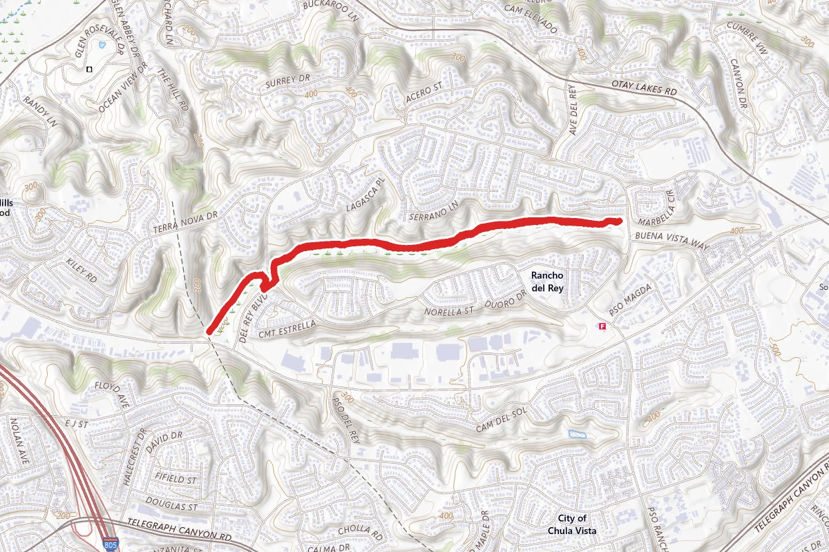 Rice Canyon Trail