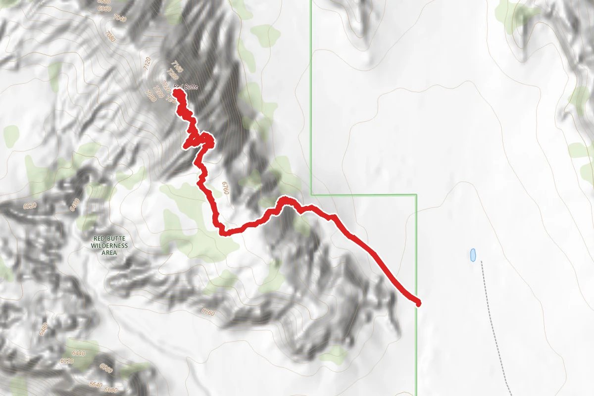 Red Butte Trail in Kolob Terrace