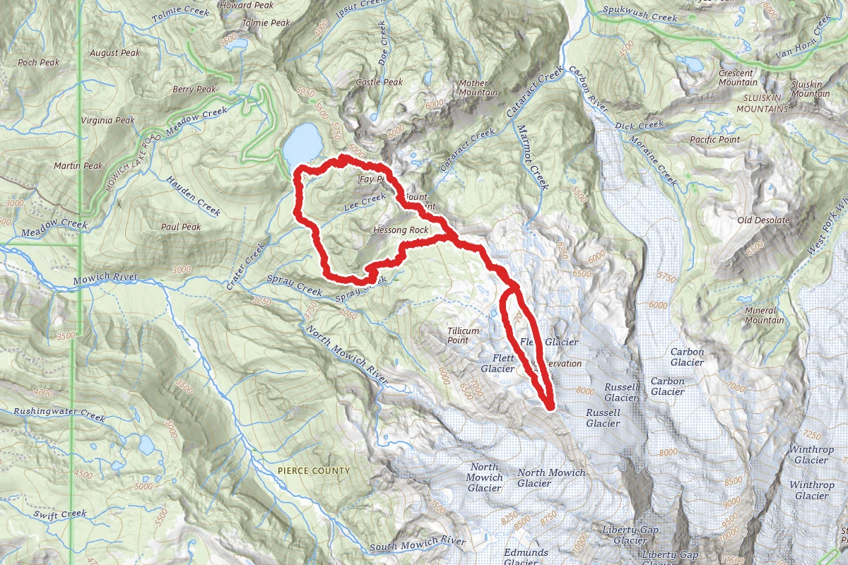 Flett Glacier Summer Ski Tour