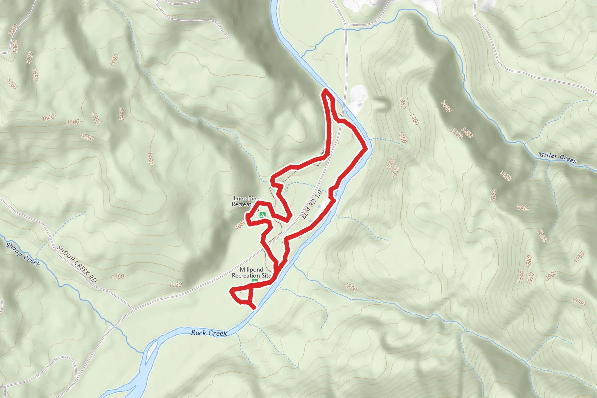 Rock Creek Sawmill Trail