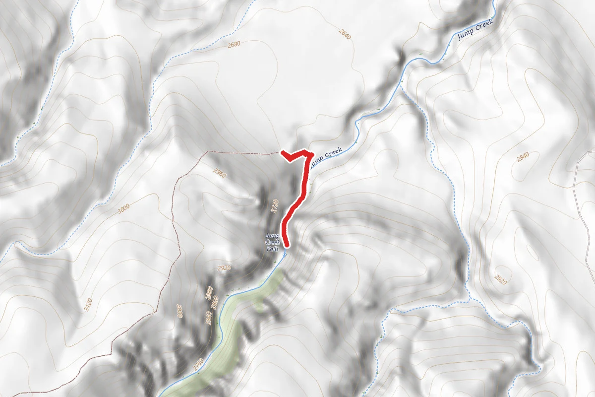 Jump Creek Falls Trail