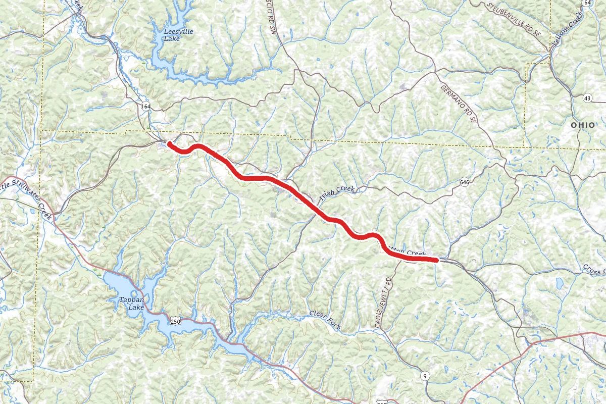 Conotton Creek Trail-Scio to Jewett