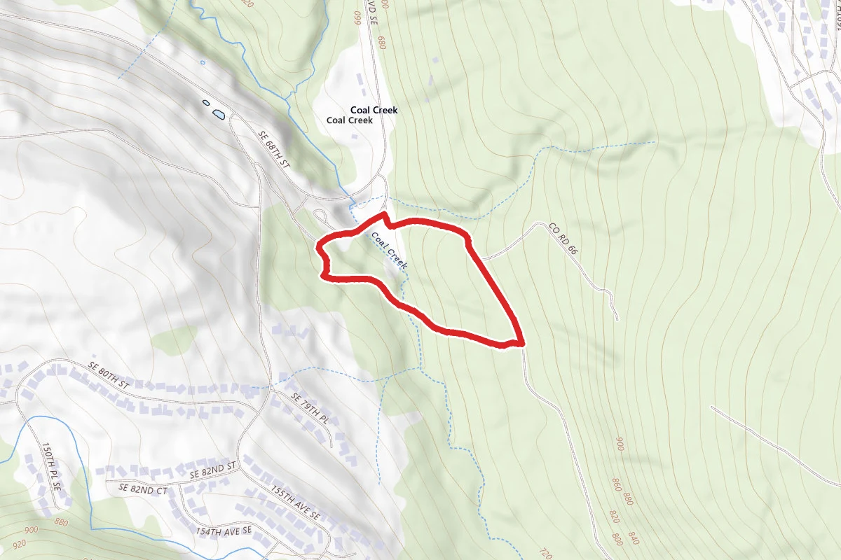 Rainbow Town and Red Town Loop Trail