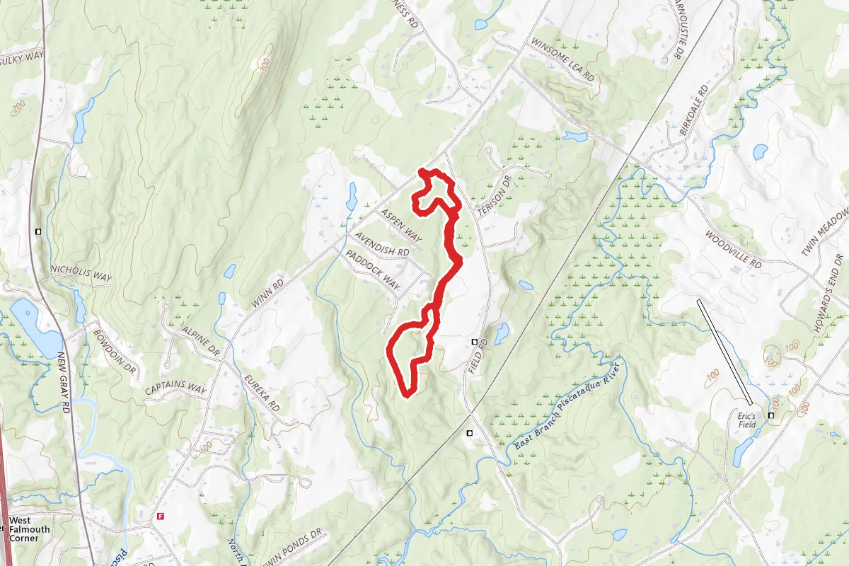 Falmouth Town Forest Loop