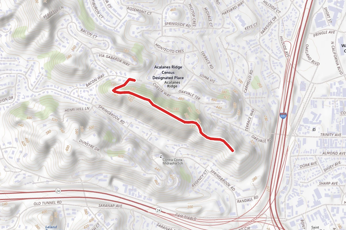 Acalanes South Trail