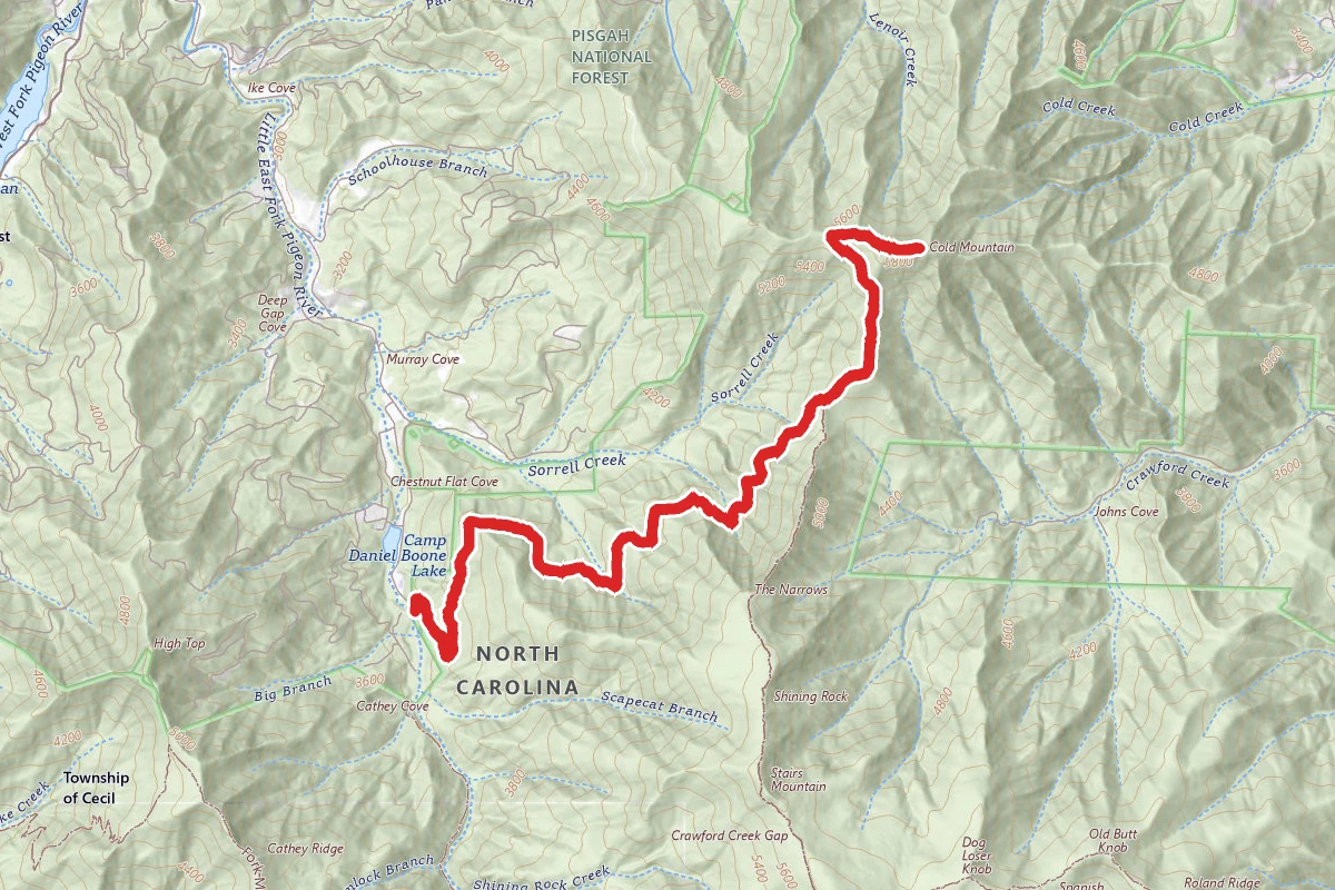 Cold Mountain via Art Loeb Trail