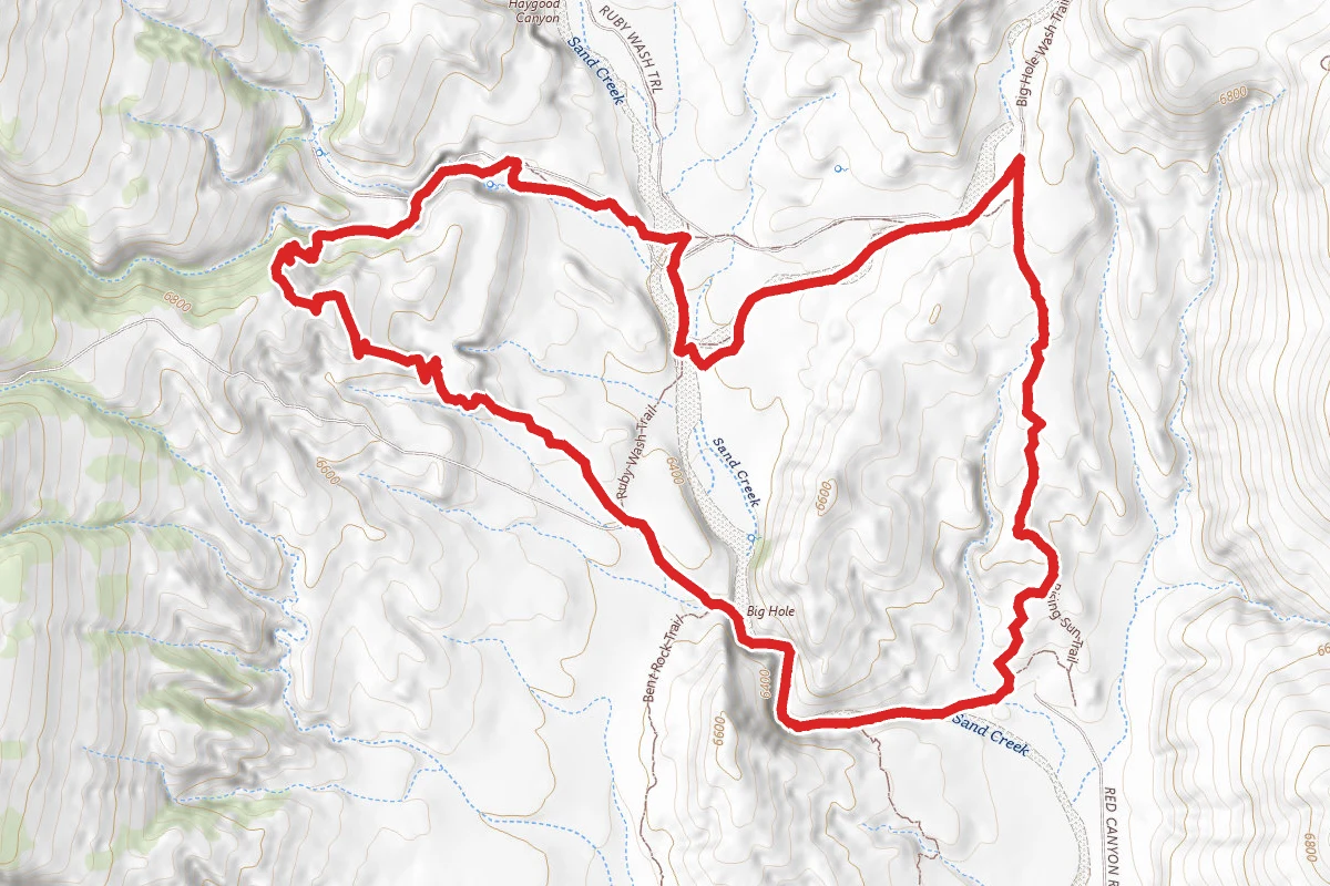 K-Lynn Cameron, Big Hole Wash and Sinking Son Loop