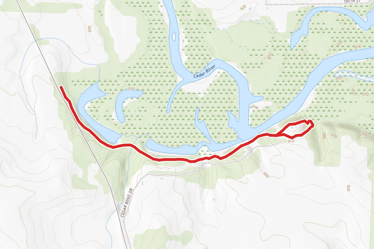 Cedar Bend River Trail