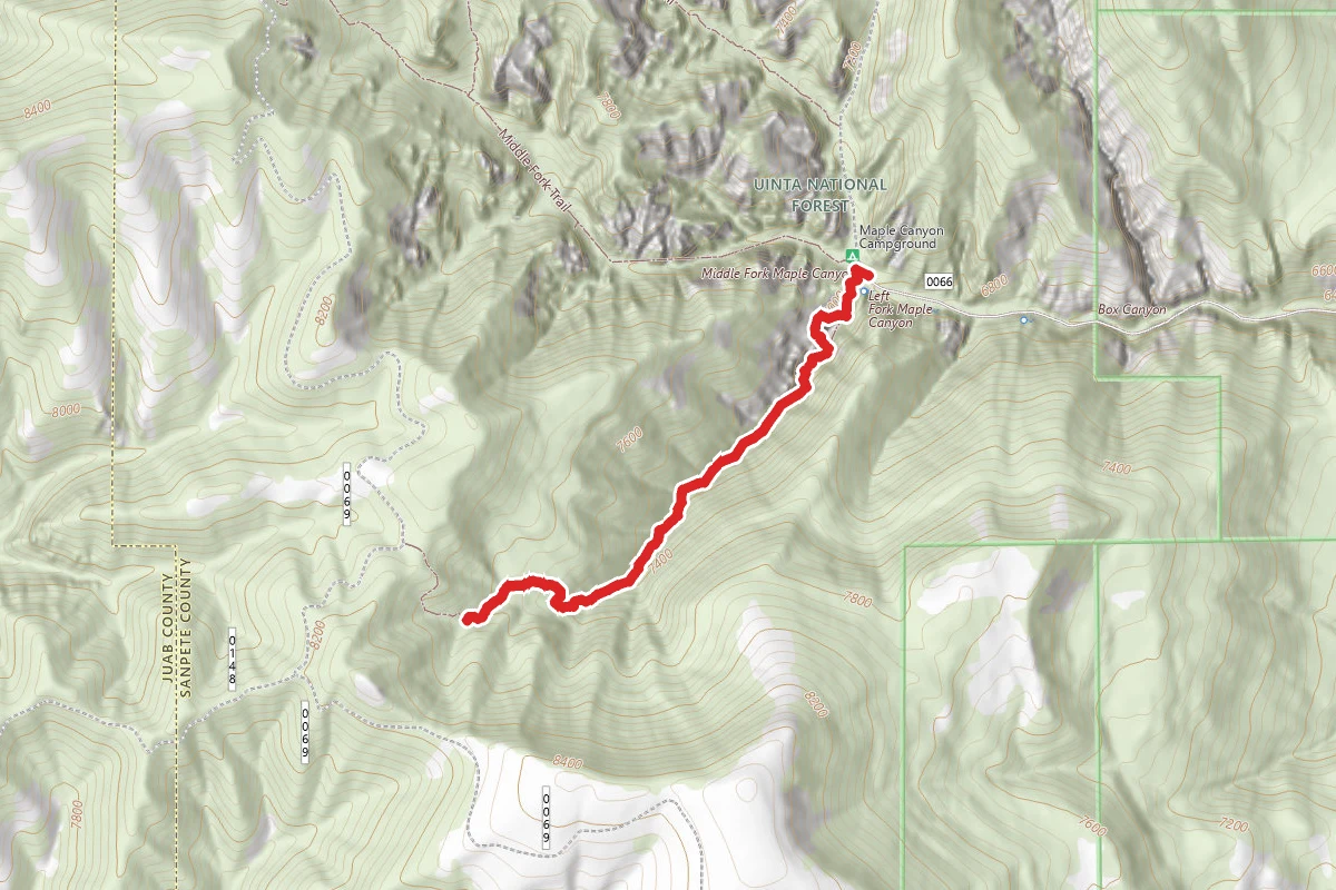 Maple Canyon Left Fork