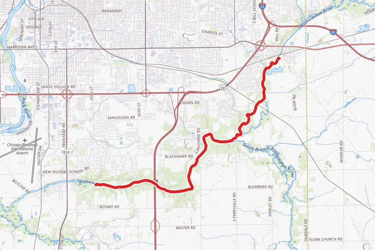 Kishwaukee River Canoe Route