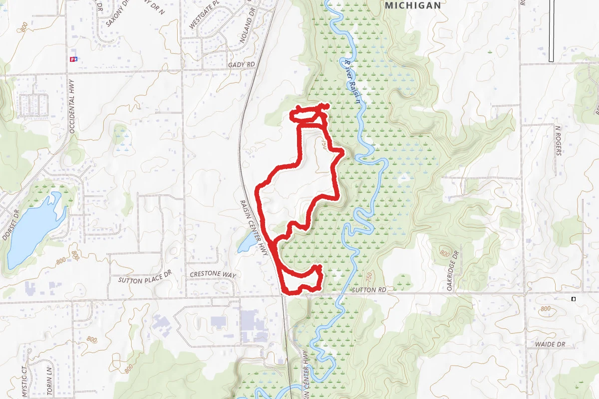 Ives Road Fen Preserve Loop