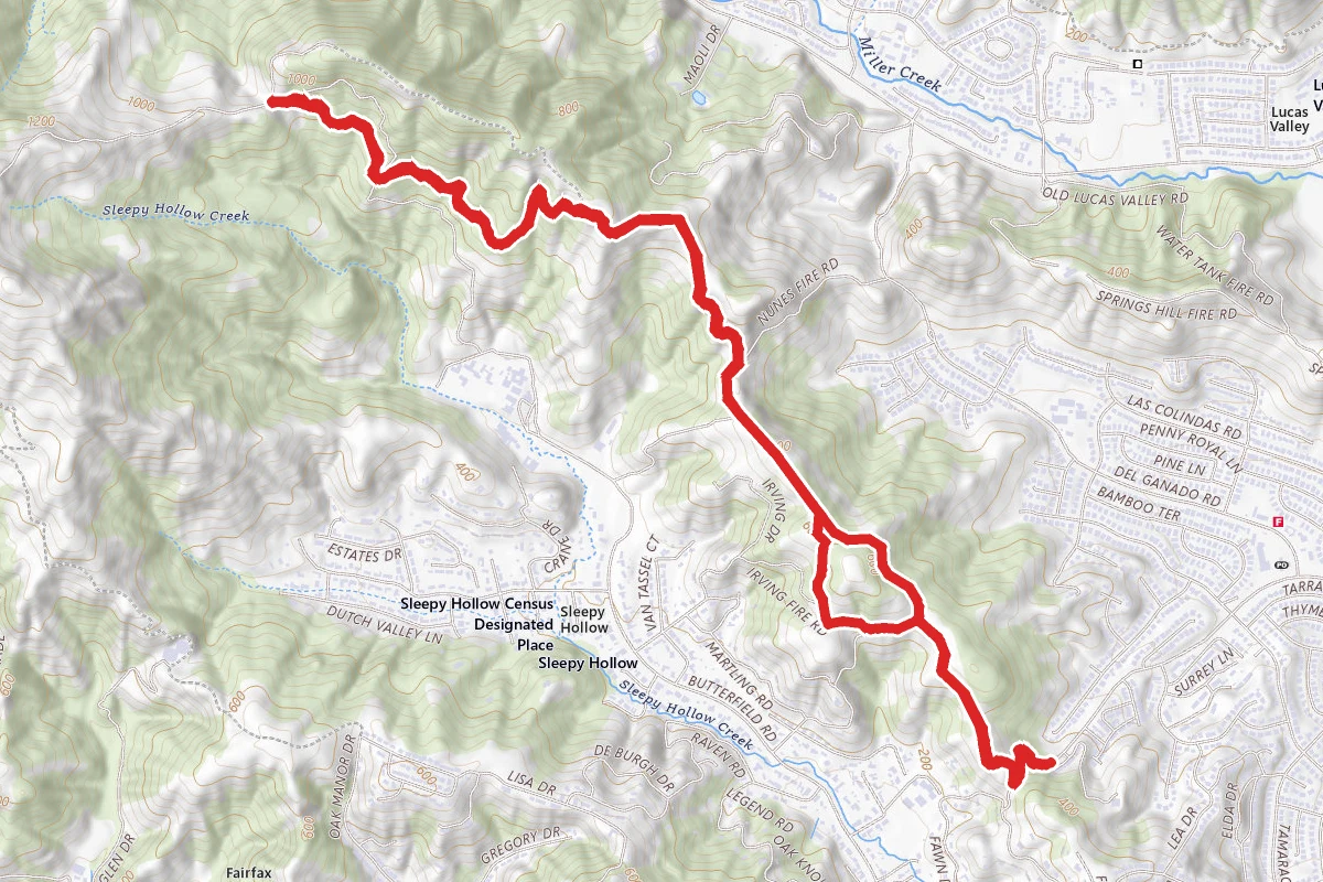 Terra Linda - Sleepy Hollow Ridge Trails