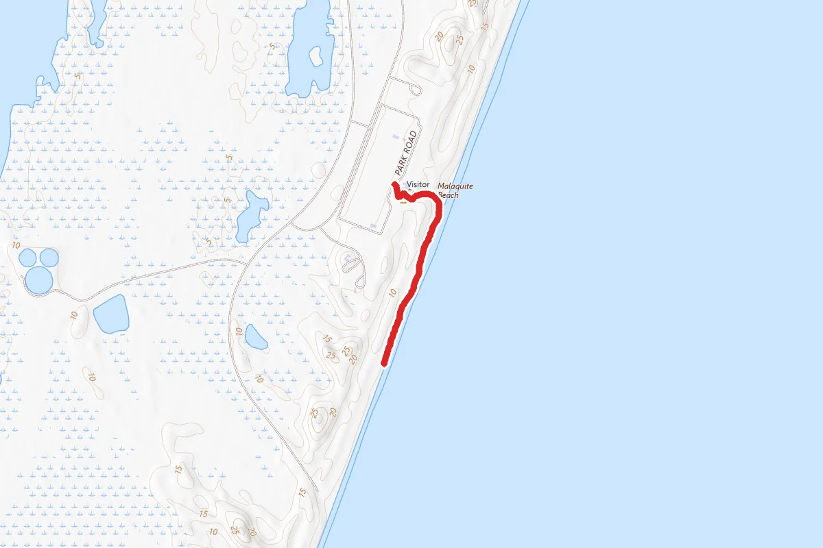 Malaquite Beach Walk
