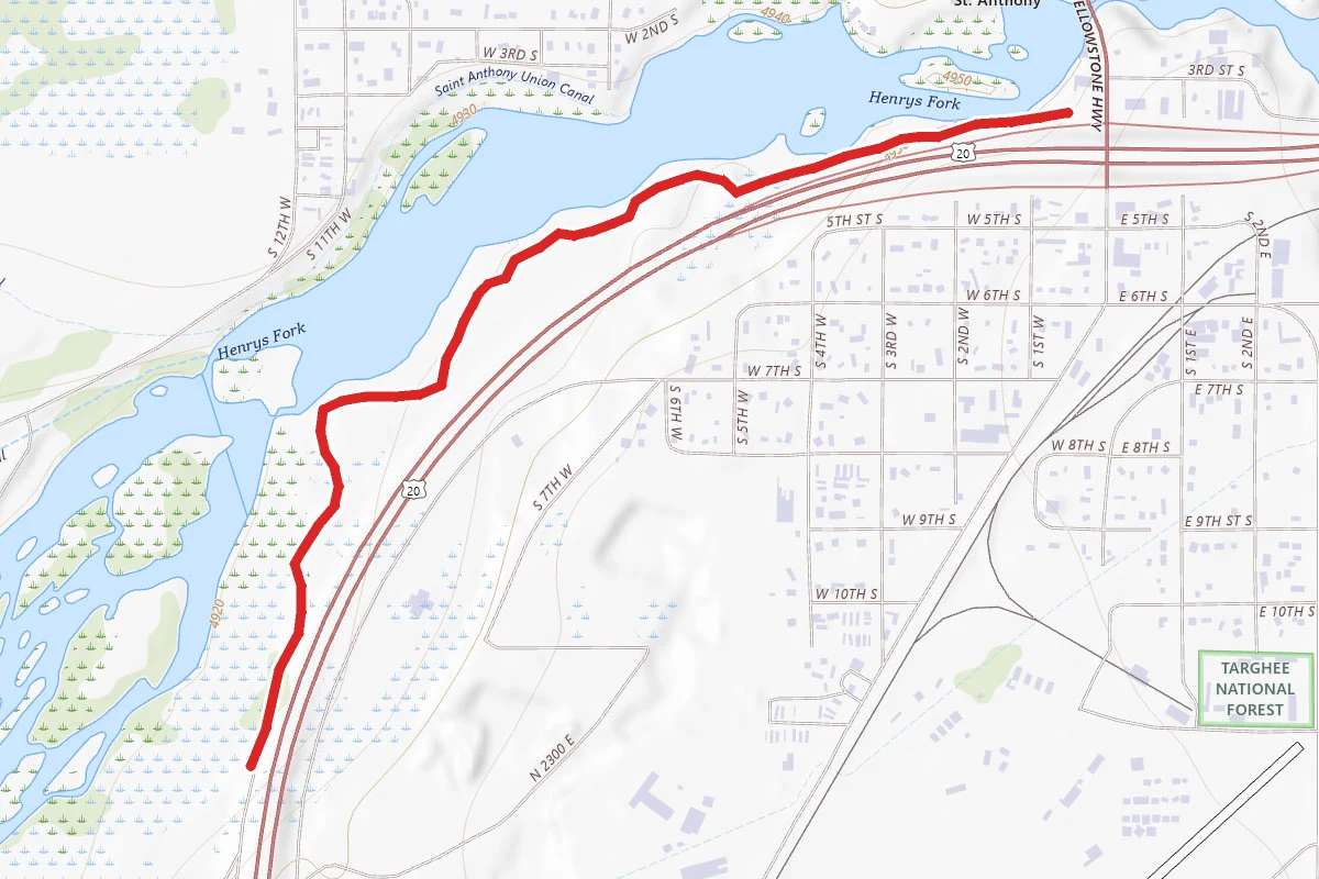 Henrys Fork Greenway (South)