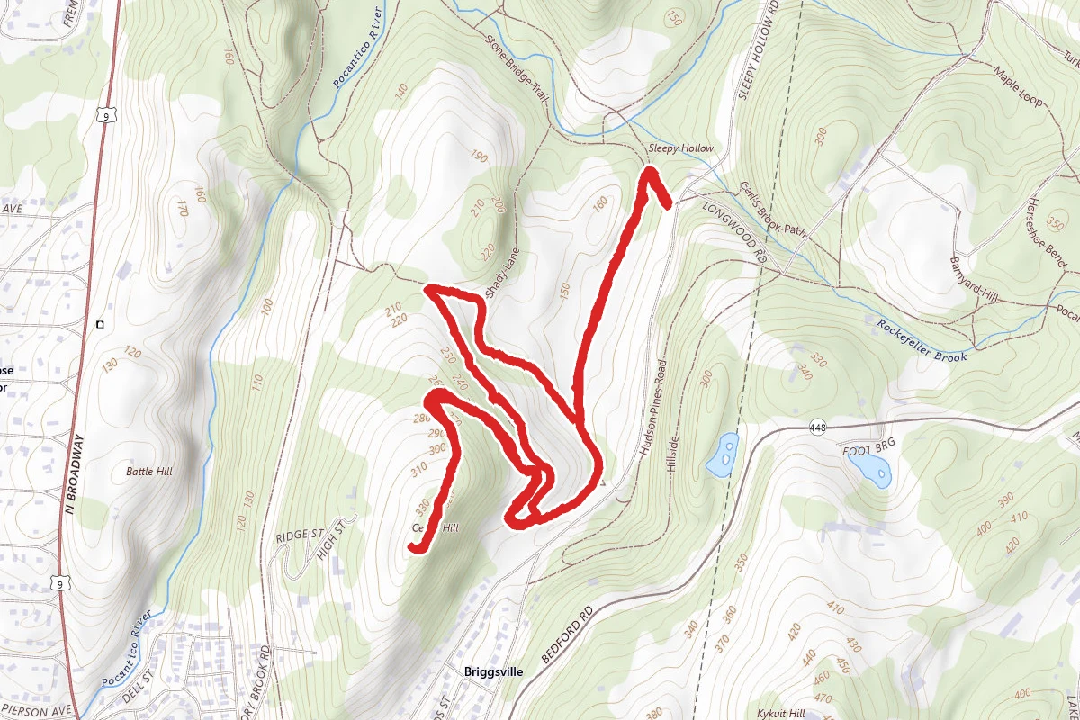 Cedar Hill via Douglas Loop