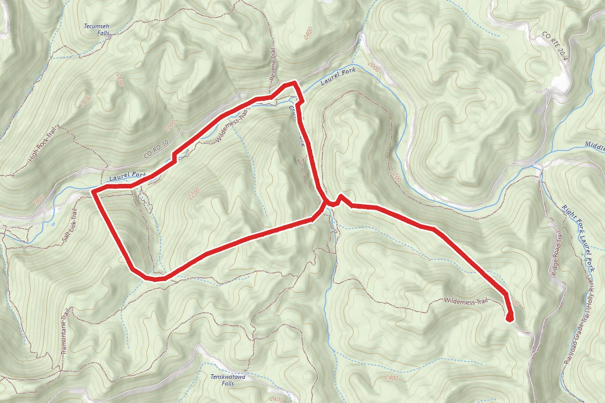 Holly River Wilderness Trail