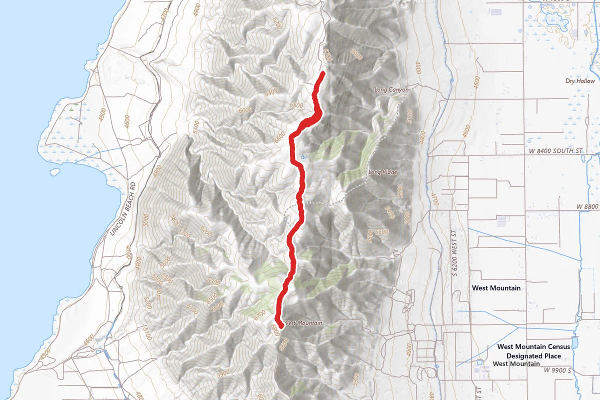 West Mountain Ridge Trail