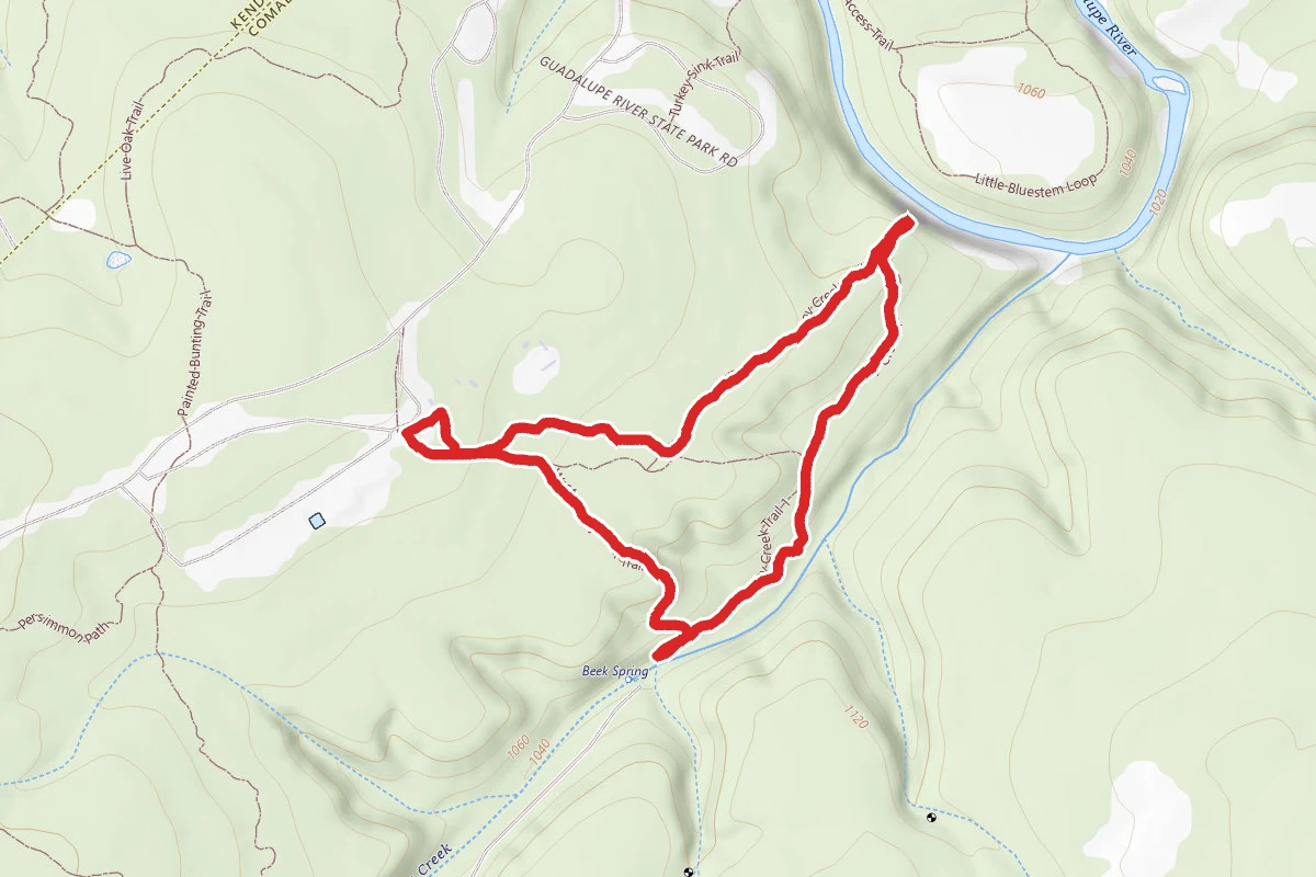 Honey Creek State Natural Area Loop