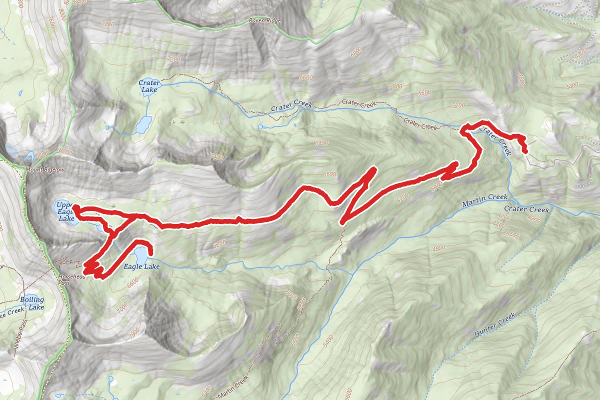 Eagle Lakes Trail