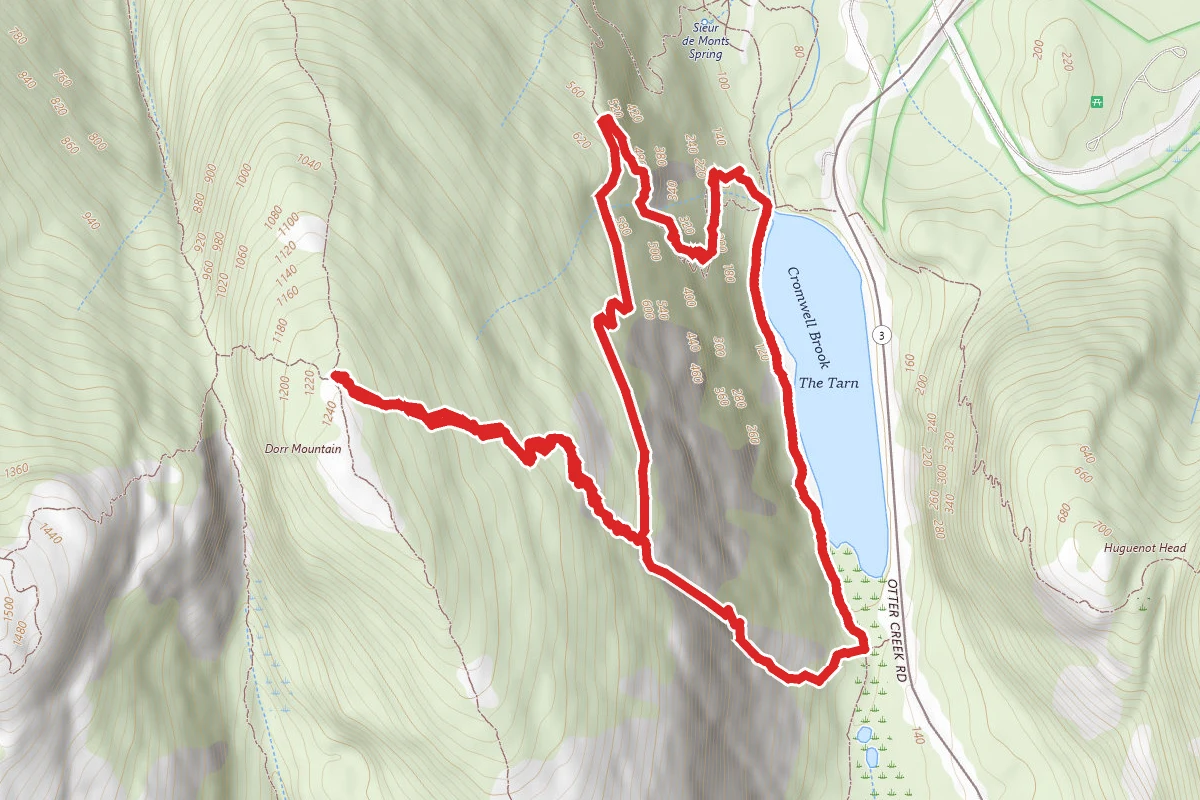 Dorr Mountain Ladder Trail