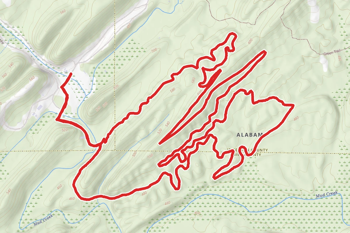 Iron Works Loop, Iron Runner Loop, and Pig Iron Loop