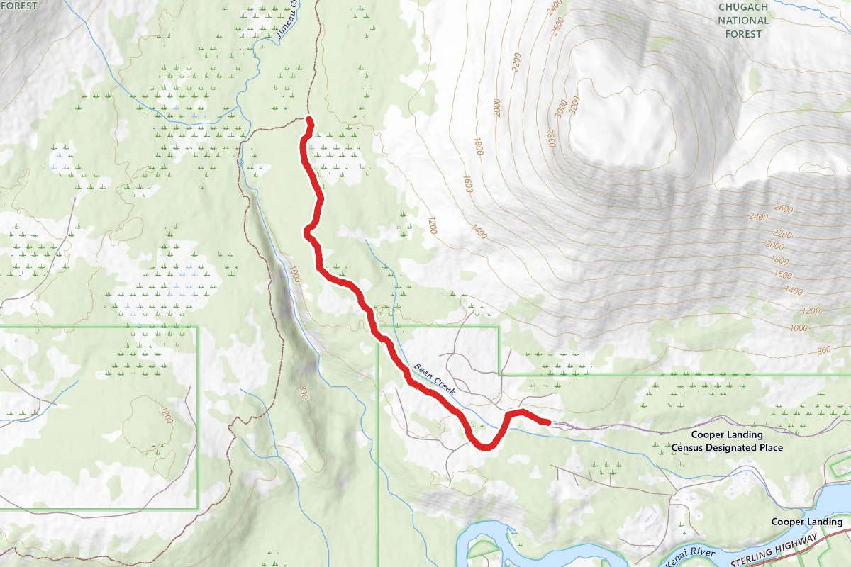 Bean Creek Trail 345
