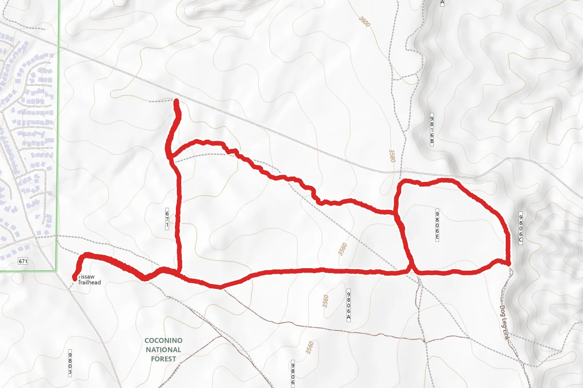 Creosote, Dog Leg Link and Backbone Trail Loop