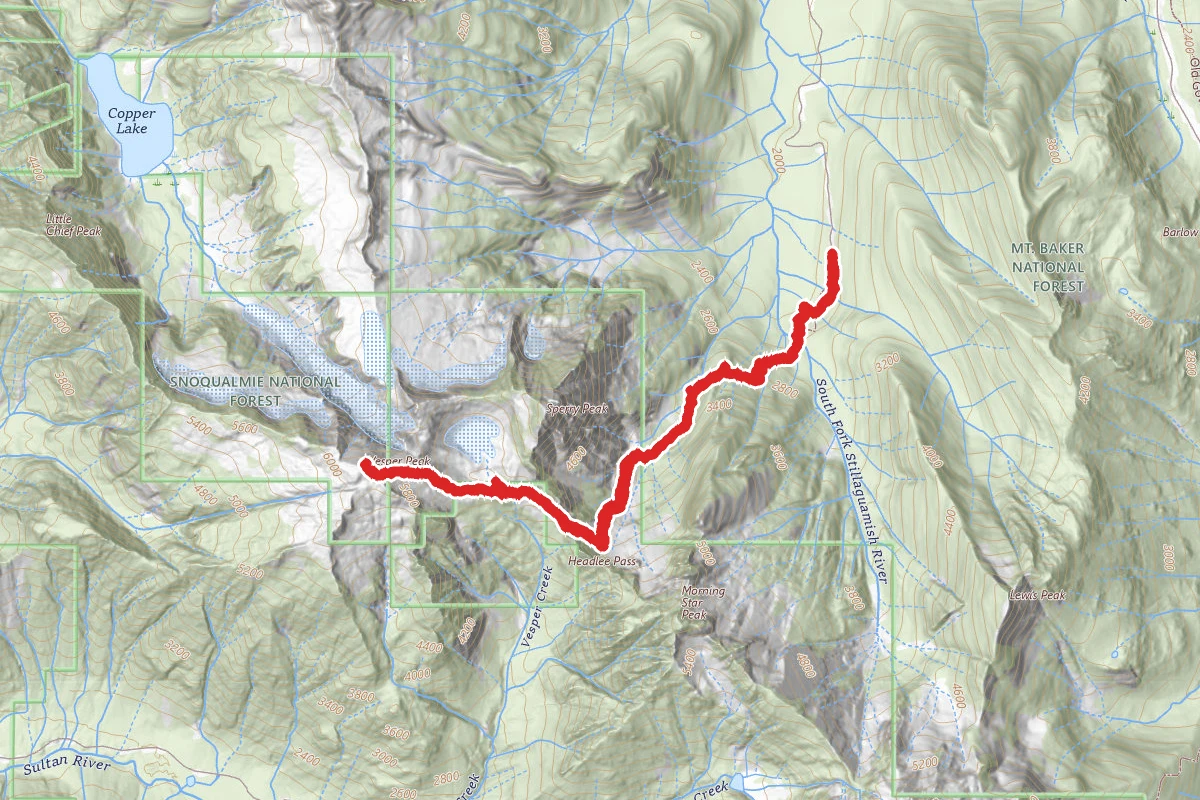 Vesper Peak Trail