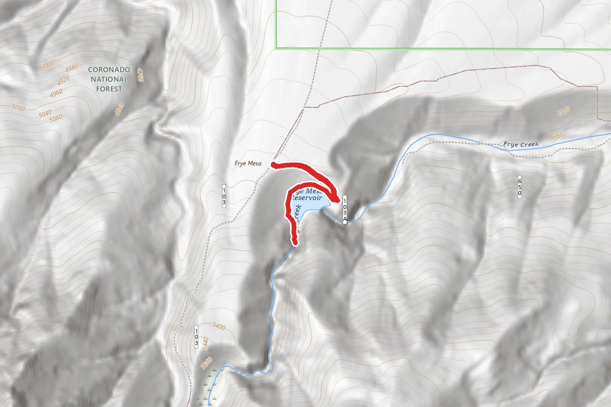 Frye Mesa Reservoir Trail