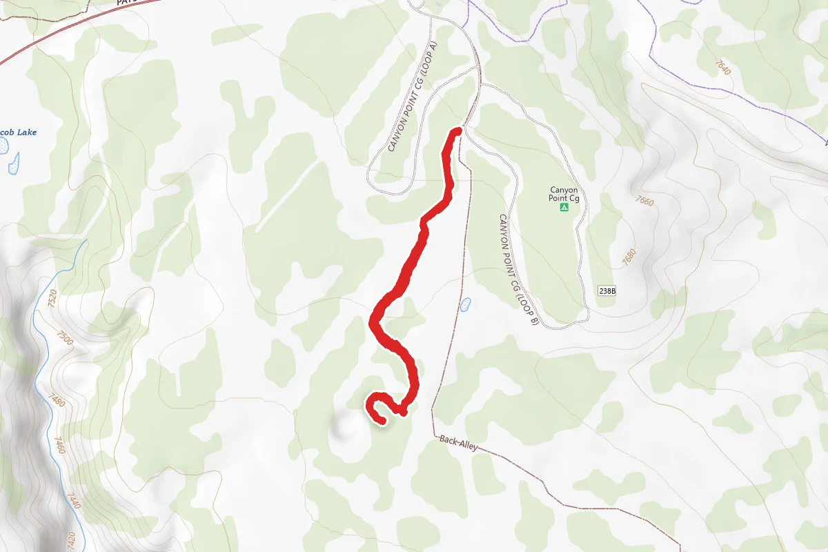Canyon Point Sinkhole Trail