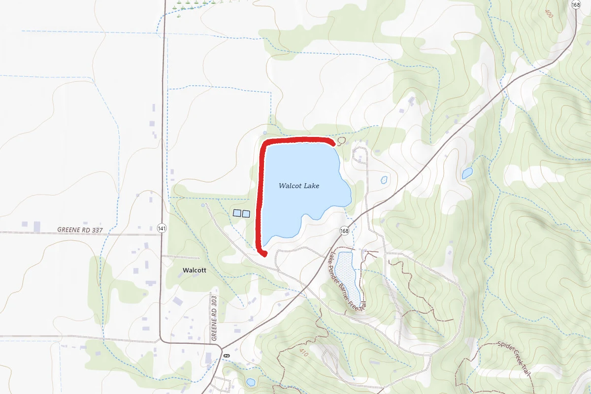 Walcott Lake Trail